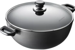 SCANPAN Topfsortiment>32 cm/7,5 L Bratentopf mit Deckel - Classic Induktion
