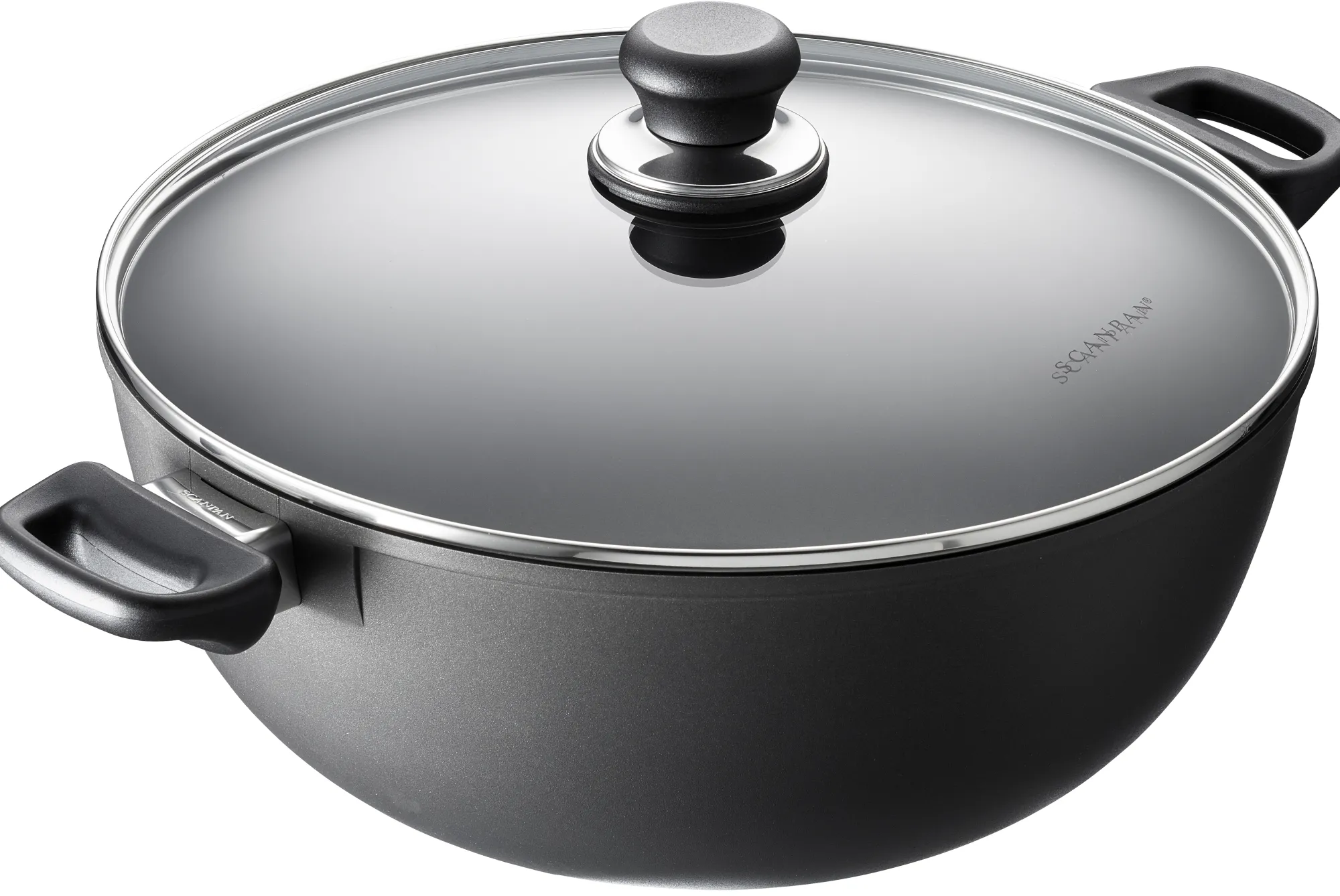 SCANPAN Topfsortiment>32 cm/7,5 L Bratentopf mit Deckel - Classic Induktion