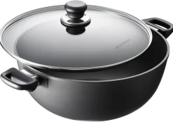 SCANPAN Topfsortiment>32 cm/7,5 L Bratentopf mit Deckel - Classic Induktion