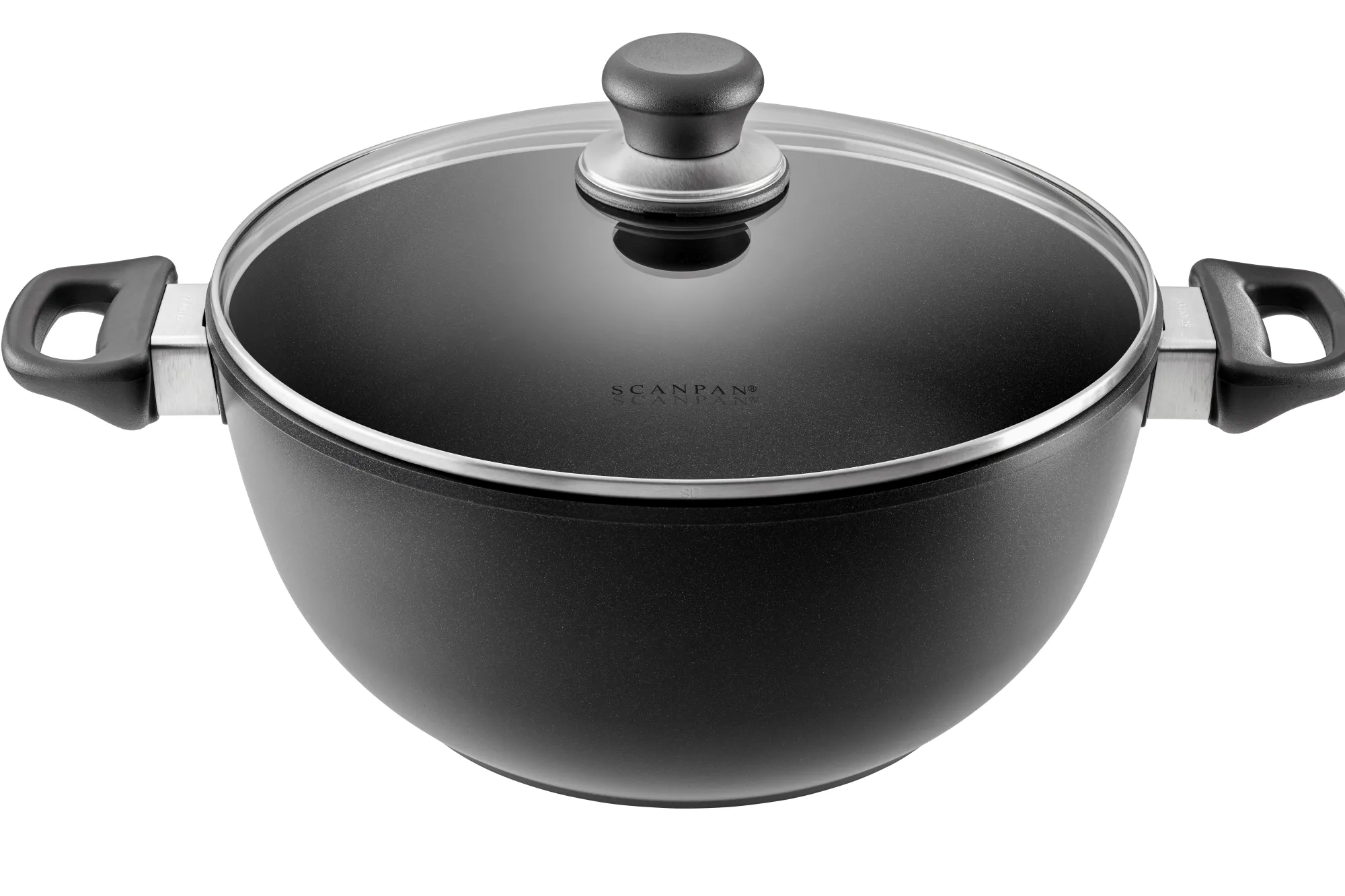 SCANPAN Topfsortiment>28 cm/6,0 L Bratentopf mit Deckel - Classic Induktion