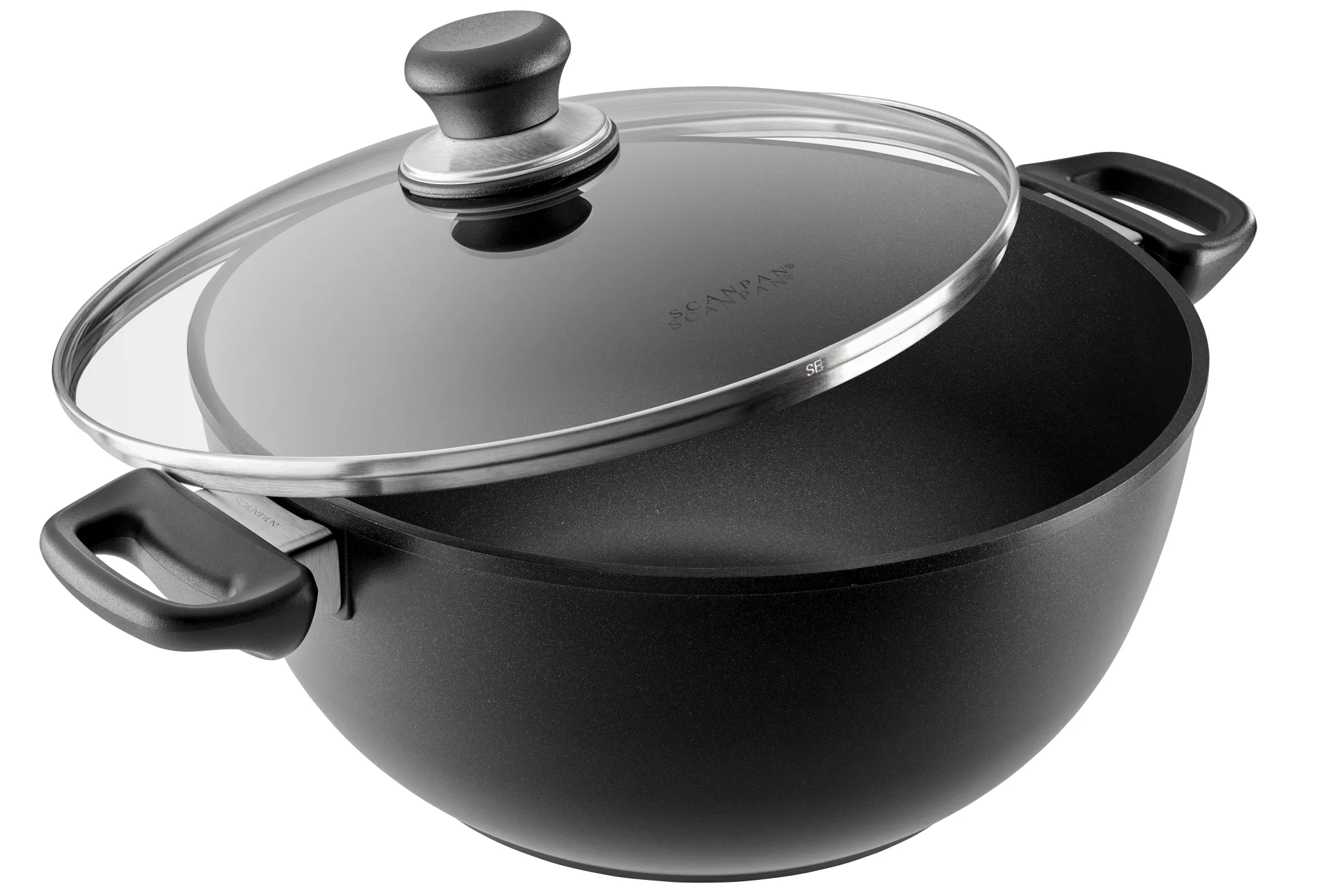 SCANPAN Topfsortiment>28 cm/6,0 L Bratentopf mit Deckel - Classic Induktion