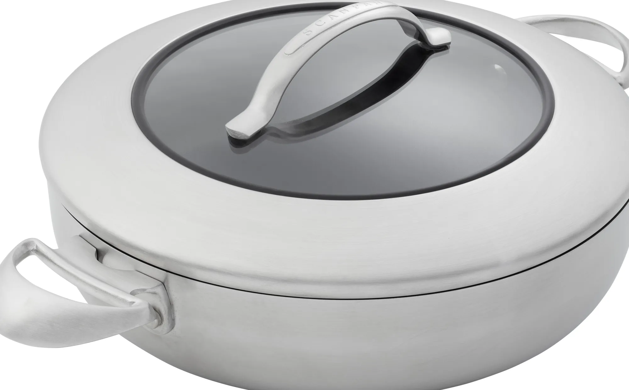 SCANPAN Spezialpfannen|Spezialtöpfe>28 cm/3,7 L Chefpfanne mit Deckel - CTX