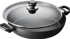 SCANPAN Spezialpfannen|Spezialtöpfe>32 cm/4,0 L Chefpfanne mit Deckel - Classic