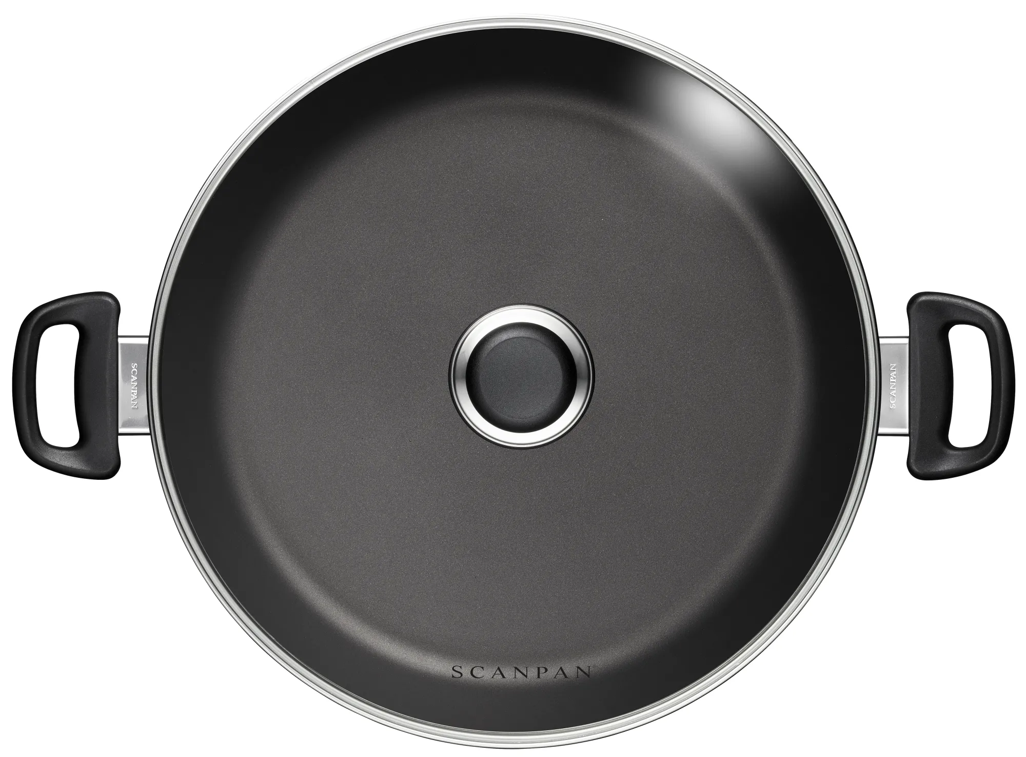 SCANPAN Spezialpfannen|Spezialtöpfe>32 cm/4,0 L Chefpfanne mit Deckel - Classic