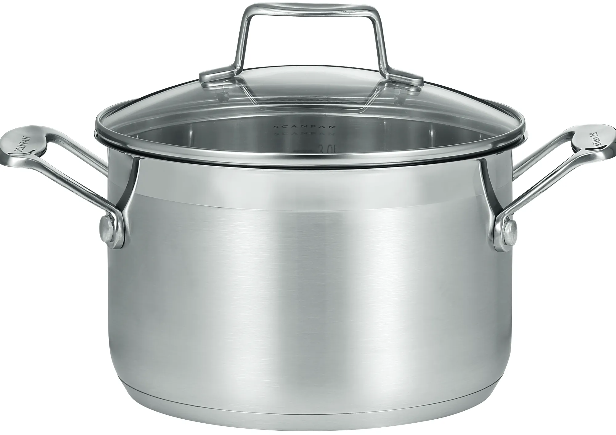 SCANPAN Topfsortiment>20 cm/3,2 L Kochtopf mit Deckel - Impact