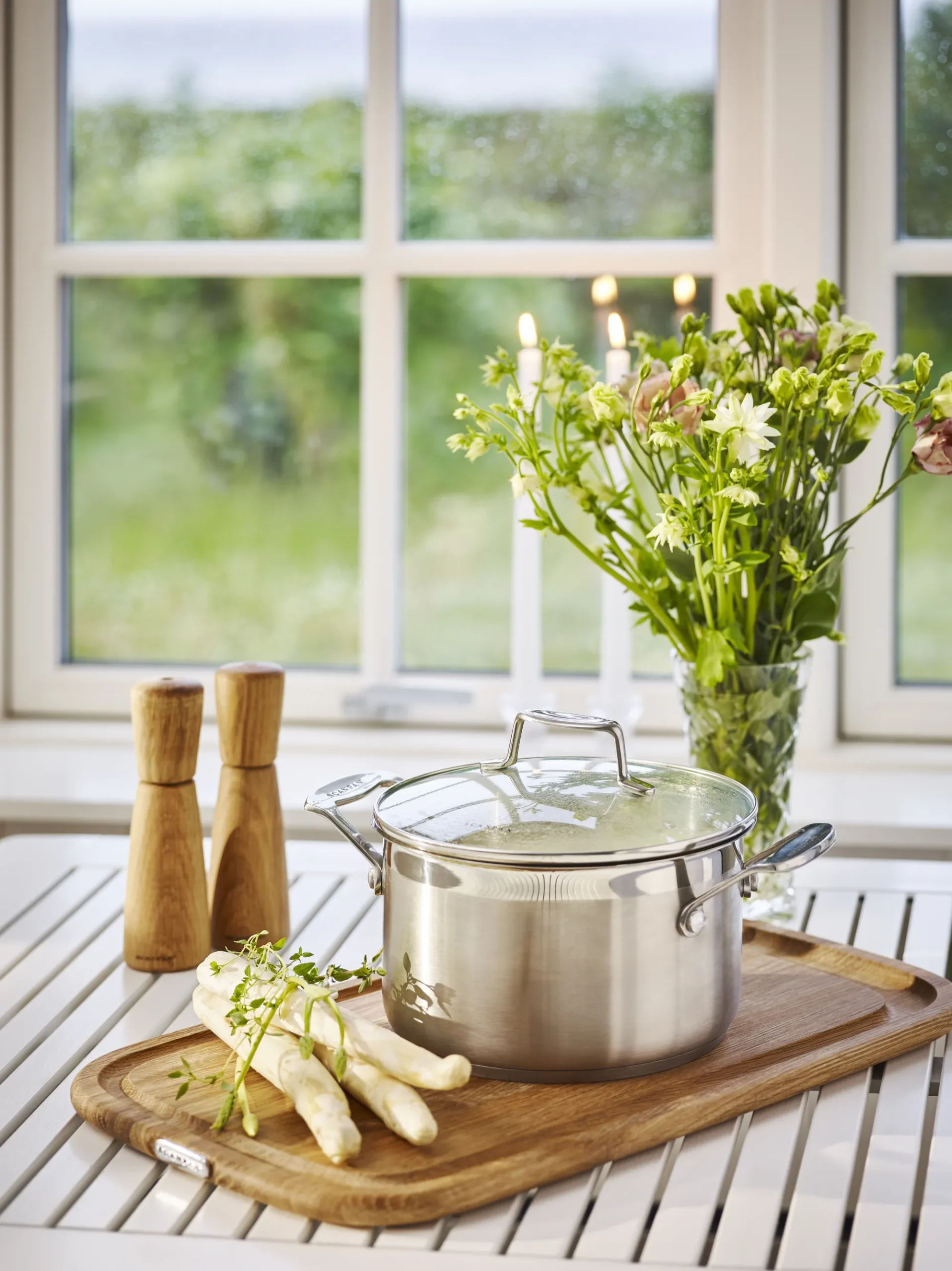 SCANPAN Topfsortiment>20 cm/3,2 L Kochtopf mit Deckel - Impact
