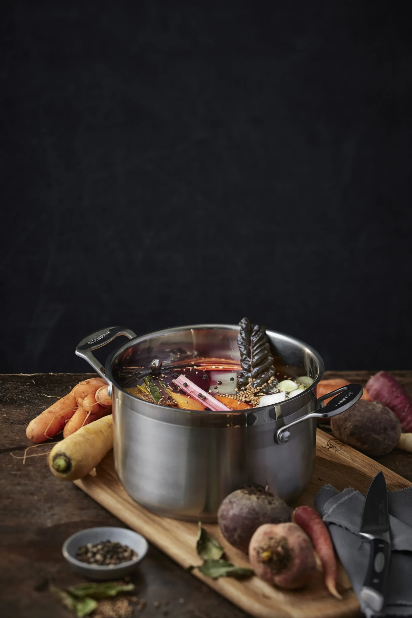 SCANPAN Topfsortiment>20 cm/3,2 L Kochtopf mit Deckel - Impact