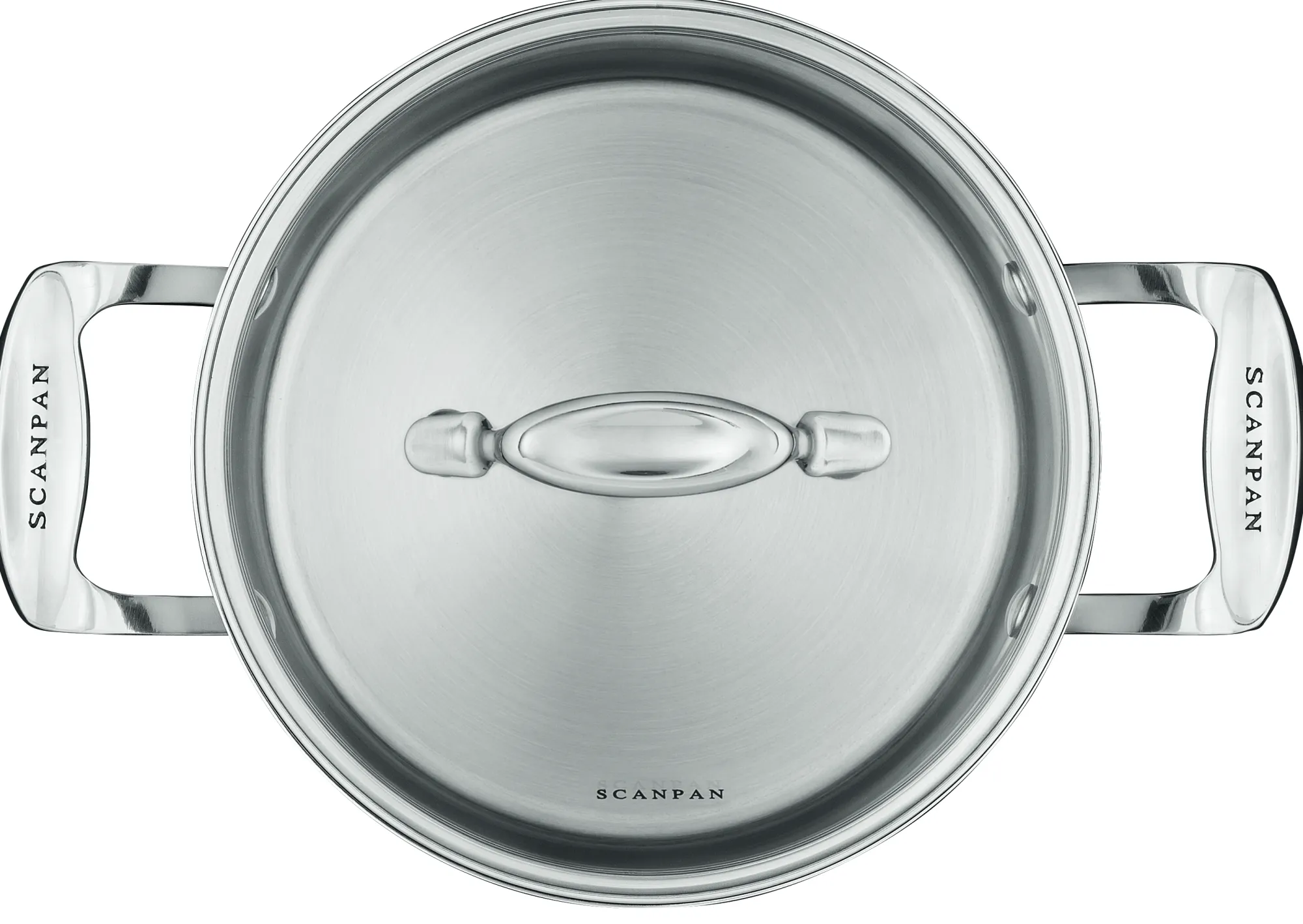 SCANPAN Topfsortiment>20 cm/3,2 L Kochtopf mit Deckel - Impact
