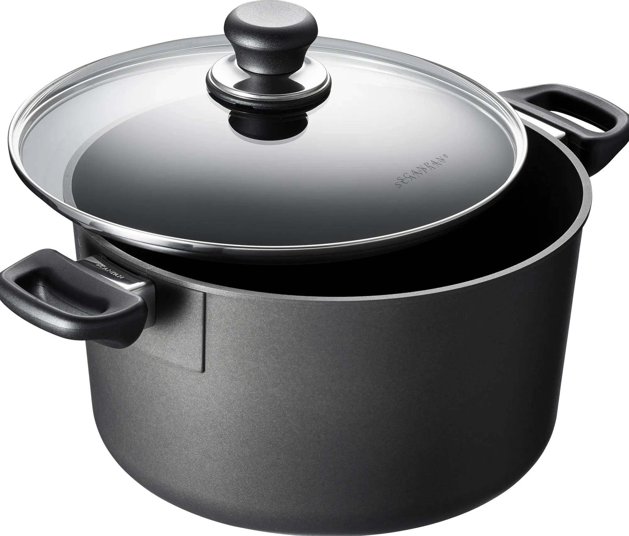 SCANPAN Topfsortiment>26 cm/6,5 L Kochtopf mit Deckel - Classic Induktion