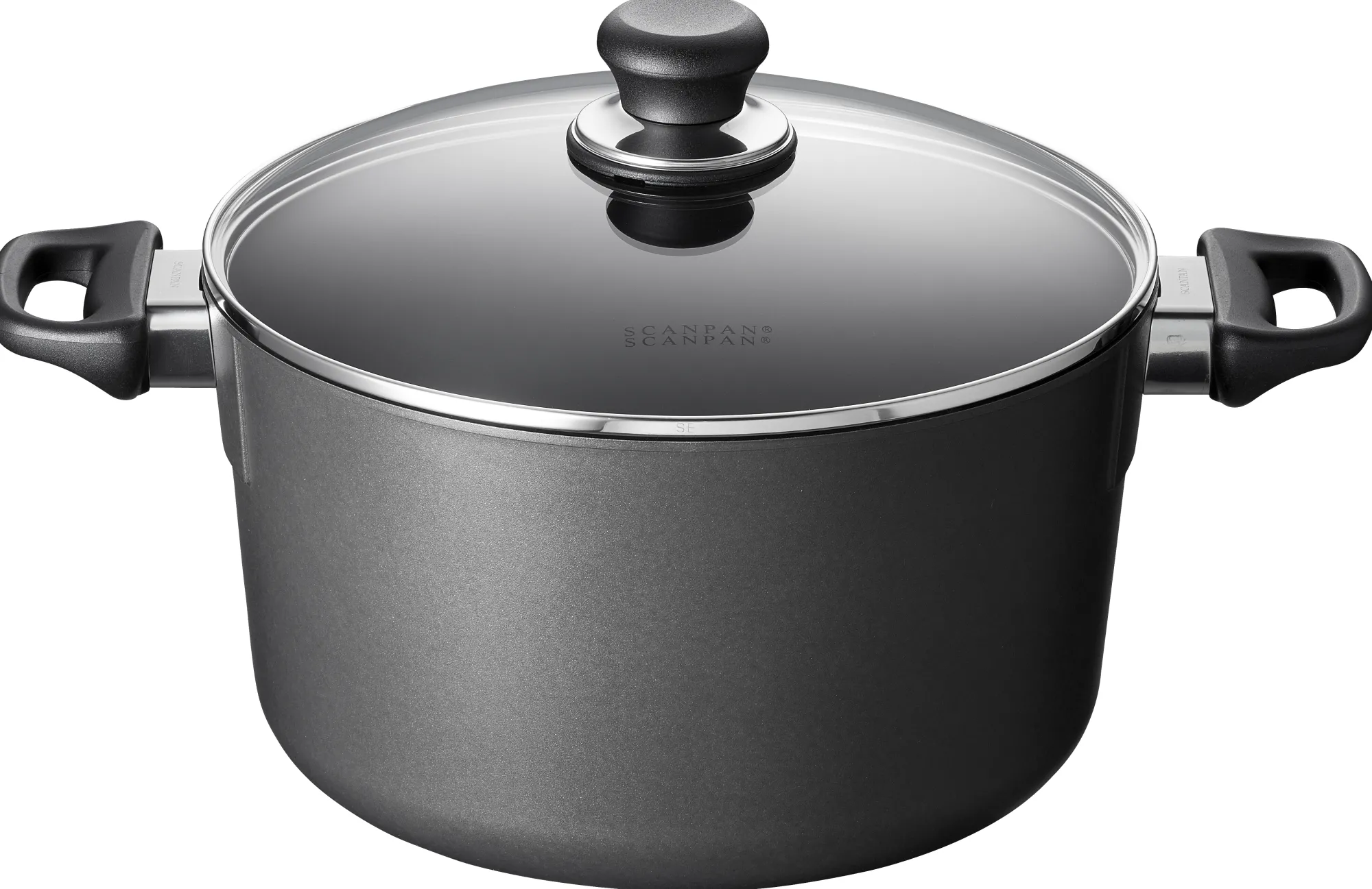 SCANPAN Topfsortiment>26 cm/6,5 L Kochtopf mit Deckel - Classic Induktion