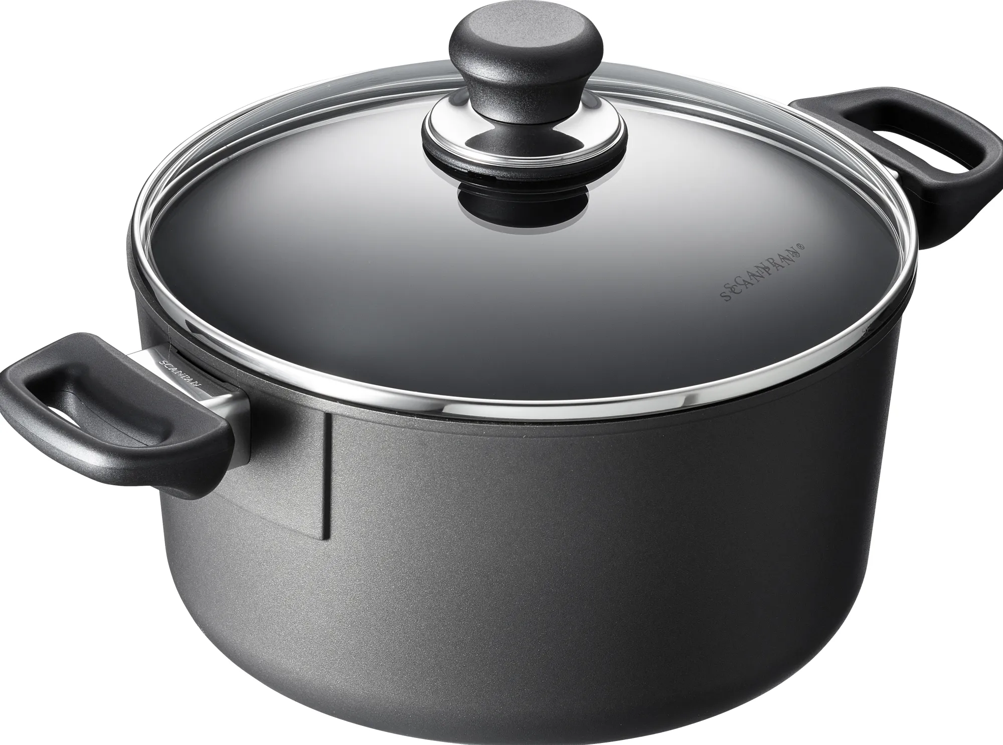 SCANPAN Topfsortiment>24 cm/4,8 L Kochtopf mit Deckel - Classic Induktion