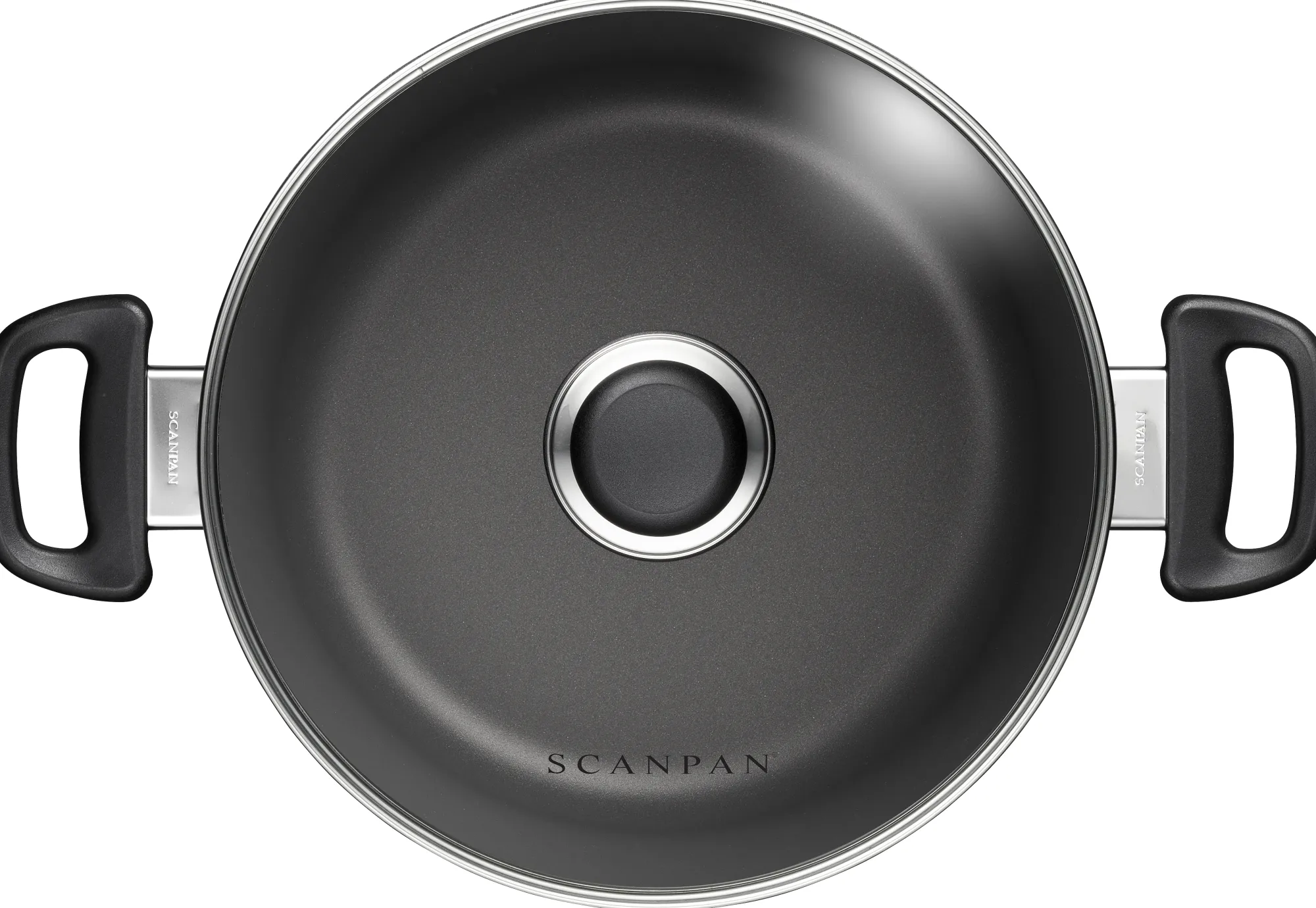 SCANPAN Topfsortiment>24 cm/4,8 L Kochtopf mit Deckel - Classic Induktion