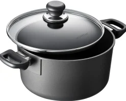 SCANPAN Topfsortiment>24 cm/4,8 L Kochtopf mit Deckel - Classic