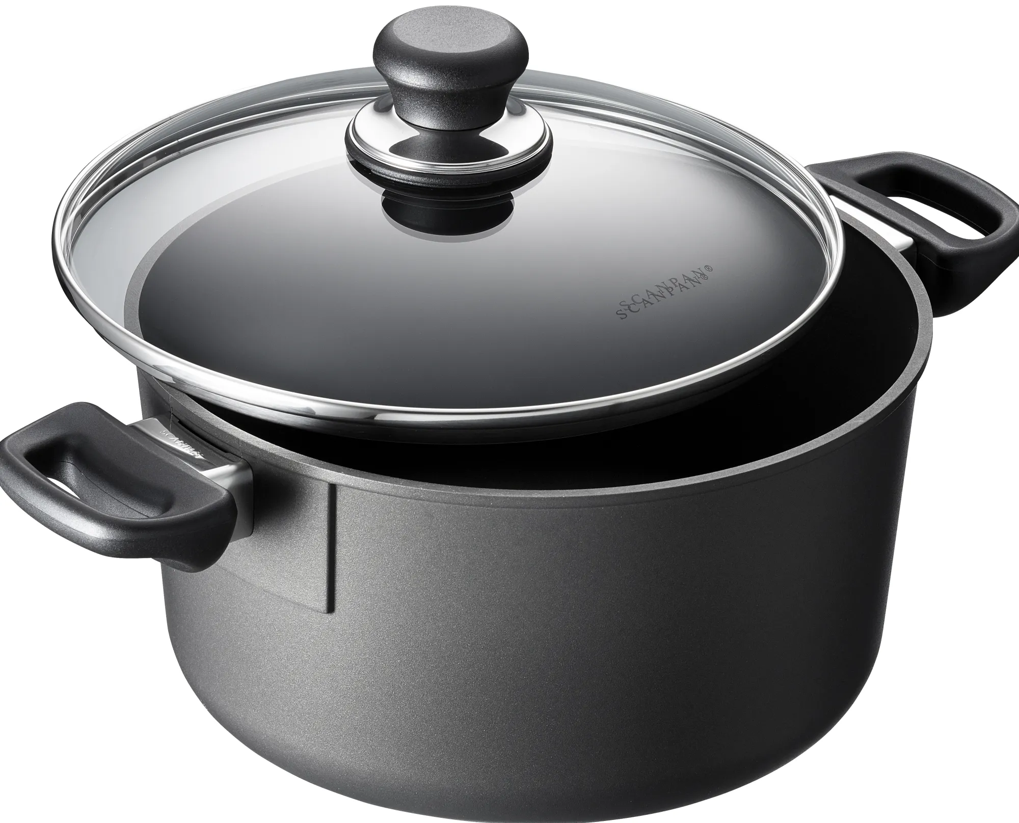 SCANPAN Topfsortiment>24 cm/4,8 L Kochtopf mit Deckel - Classic