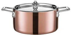 SCANPAN Topfsortiment>16 cm/1,5 L MiniKochtopf mit Deckel - Maitre Dï Kupfer