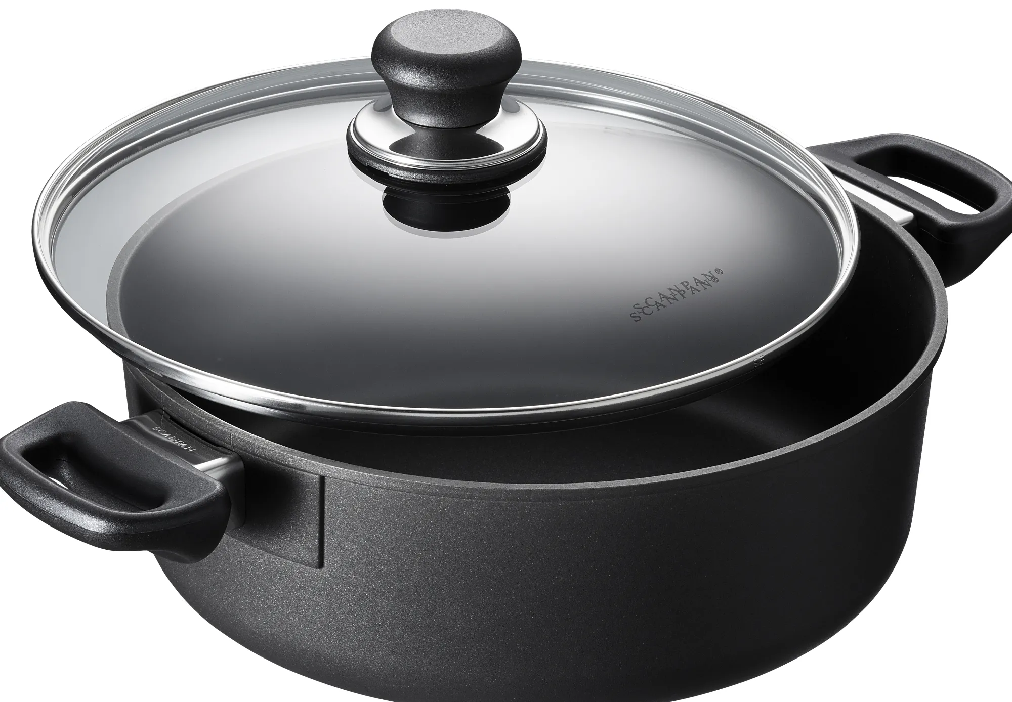SCANPAN Schmorpfannen|Topfsortiment>26 cm/4,0 L Schmortopf mit Deckel - Classic Induktion