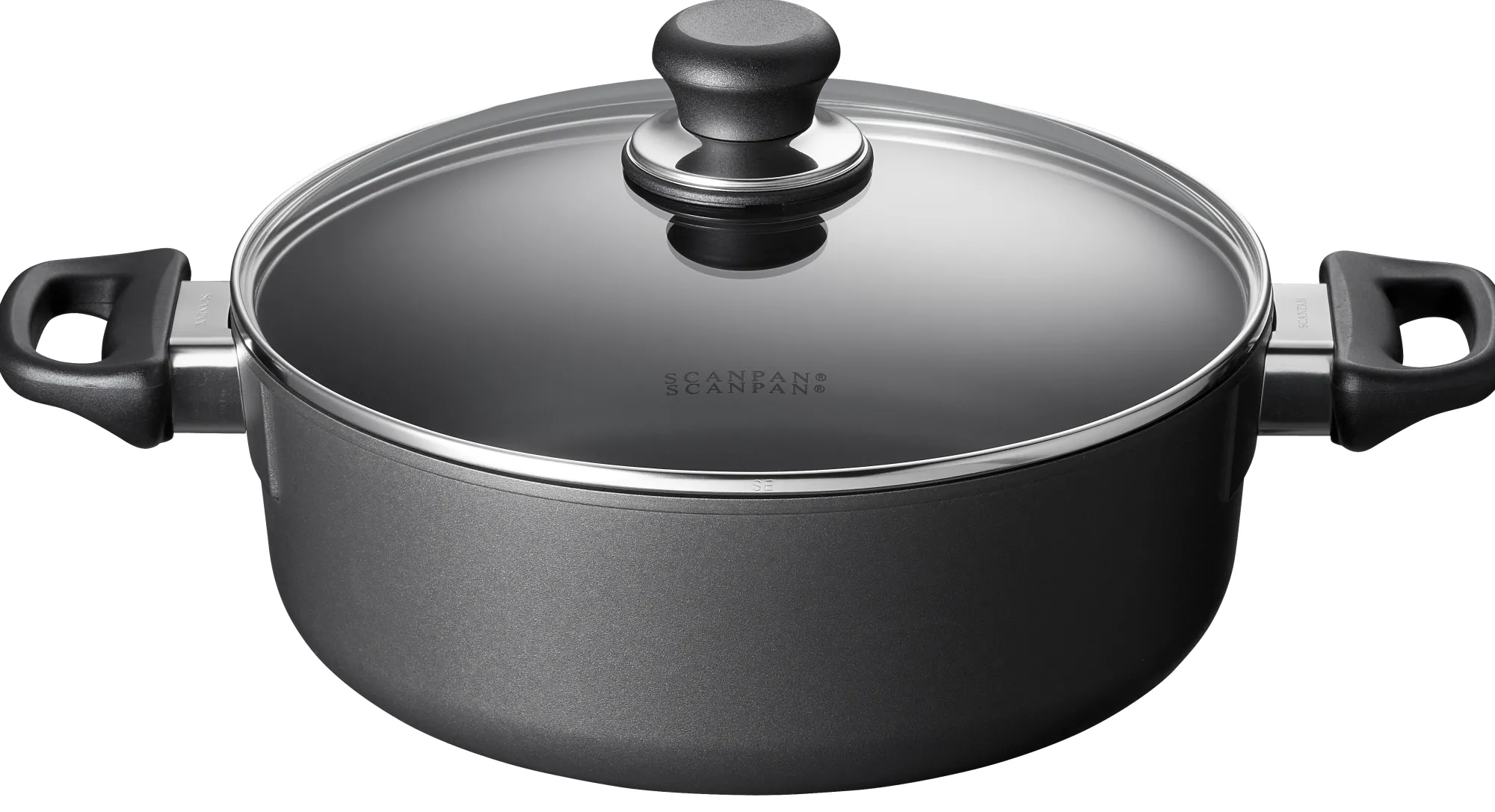 SCANPAN Schmorpfannen|Topfsortiment>26 cm/4,0 L Schmortopf mit Deckel - Classic Induktion