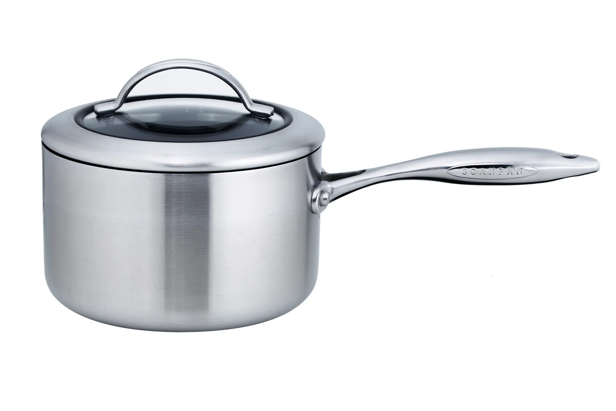 SCANPAN Stielkasserollen>18 cm/2,5 L Stielkasserolle mit Deckel - CTX