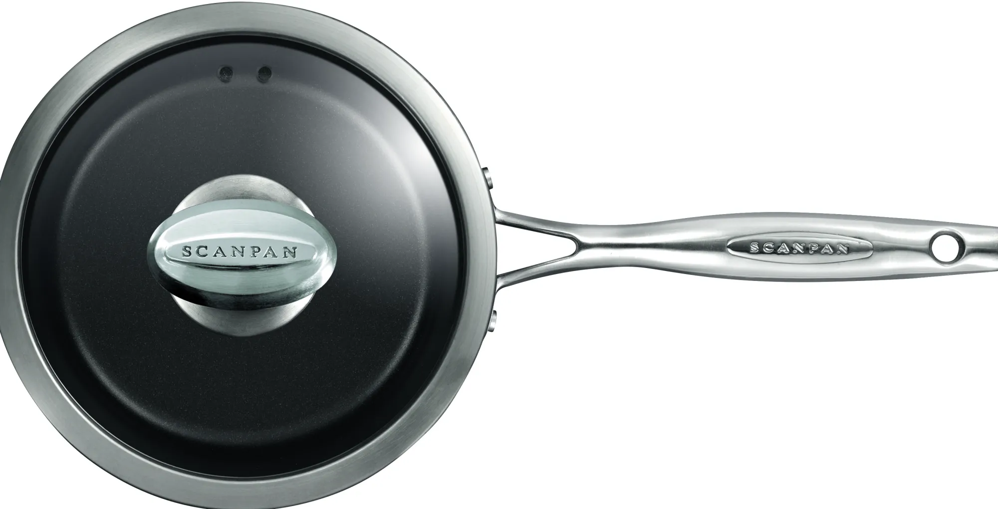 SCANPAN Stielkasserollen>18 cm/1,8 L Stielkasserolle mit Deckel - Pro IQ