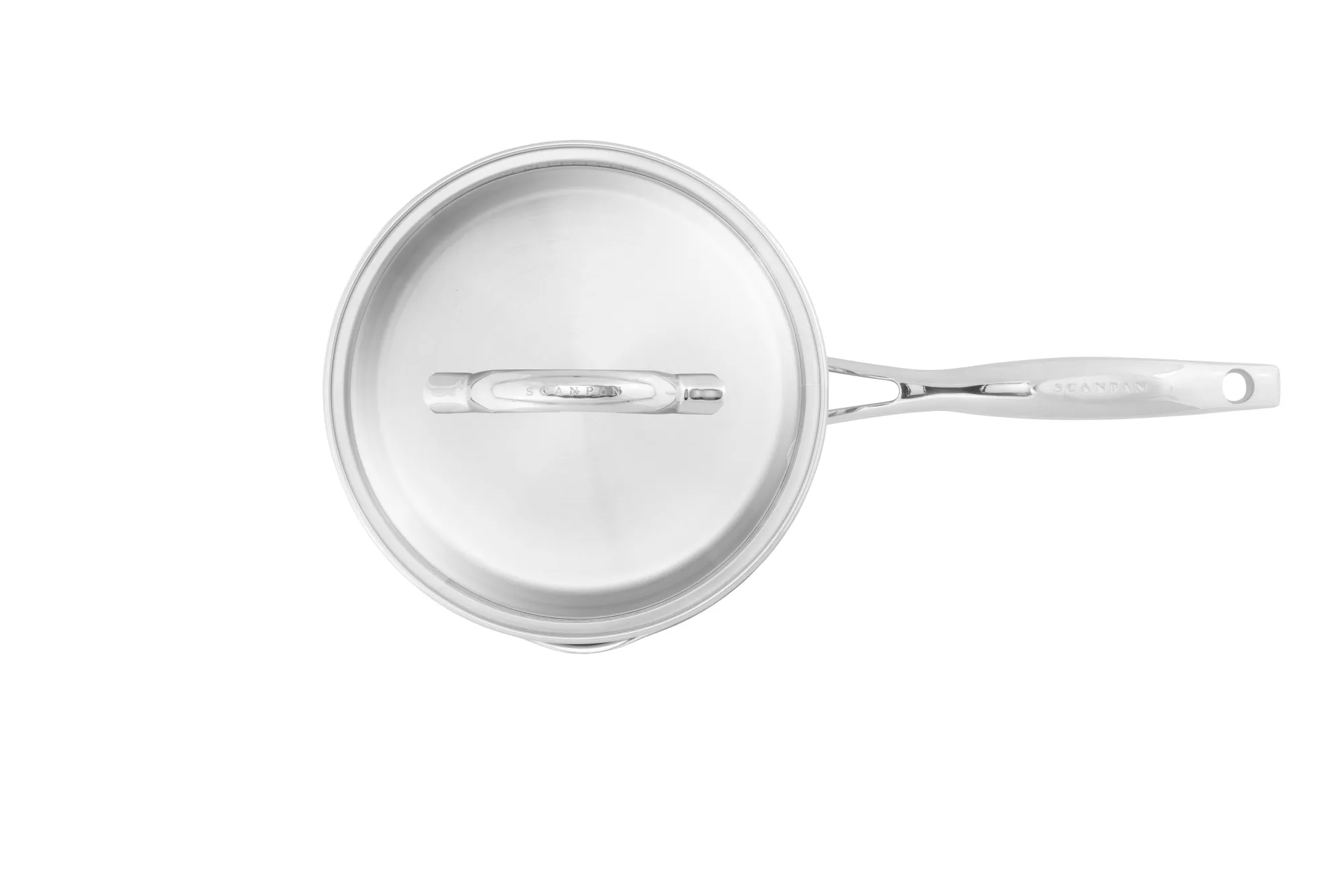 SCANPAN Stielkasserollen>18 cm/2,5 L Stielkasserolle mit Deckel - STS