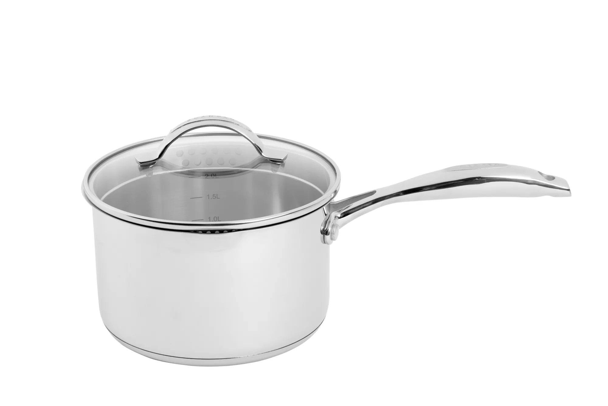 SCANPAN Stielkasserollen>18 cm/2,5 L Stielkasserolle mit Deckel - STS