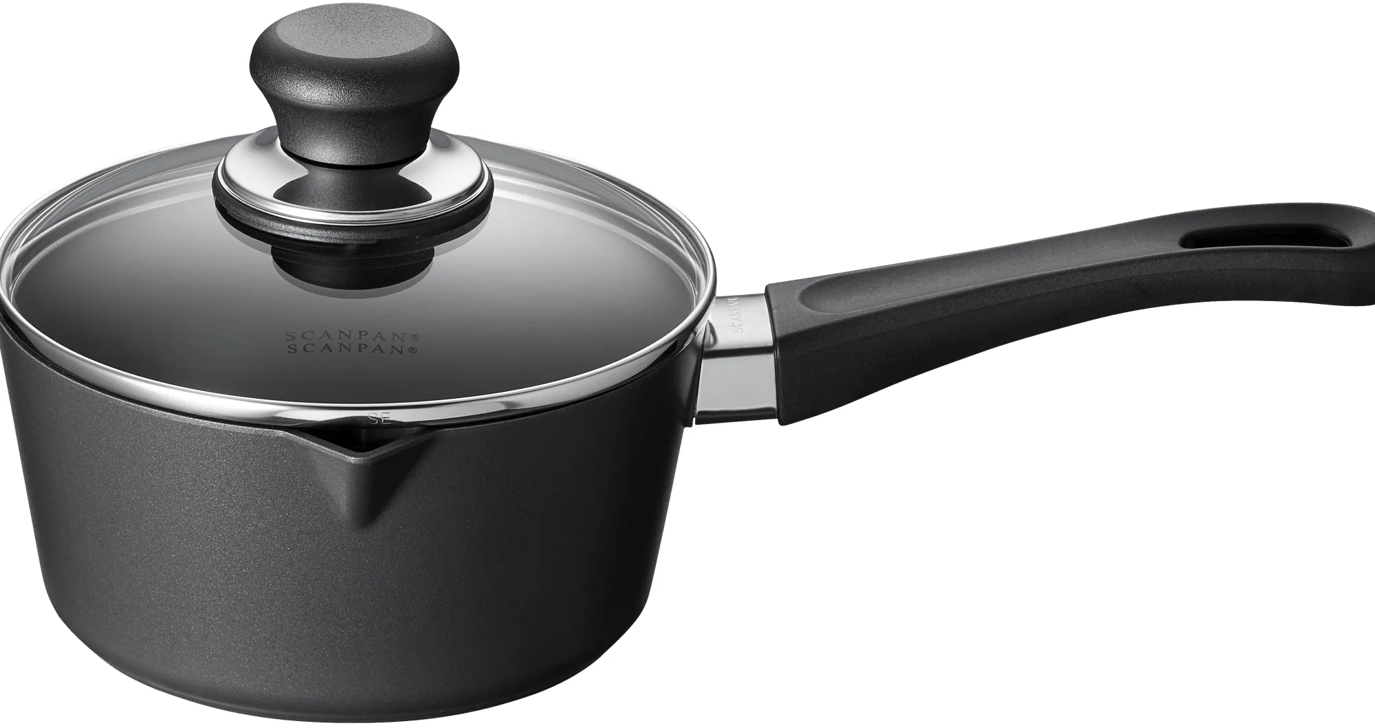 SCANPAN Stielkasserollen>16 cm/1,0 L Stielkasserolle mit Deckel - Classic