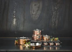 SCANPAN Stielkasserollen>14 cm/0,9 L Stielkasserolle mit Deckel - Maitre Dï Kupfer