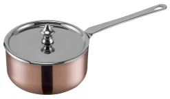 SCANPAN Stielkasserollen>10 cm/0,35 L Stielkasserolle mit Deckel - Maitre Dï Kupfer