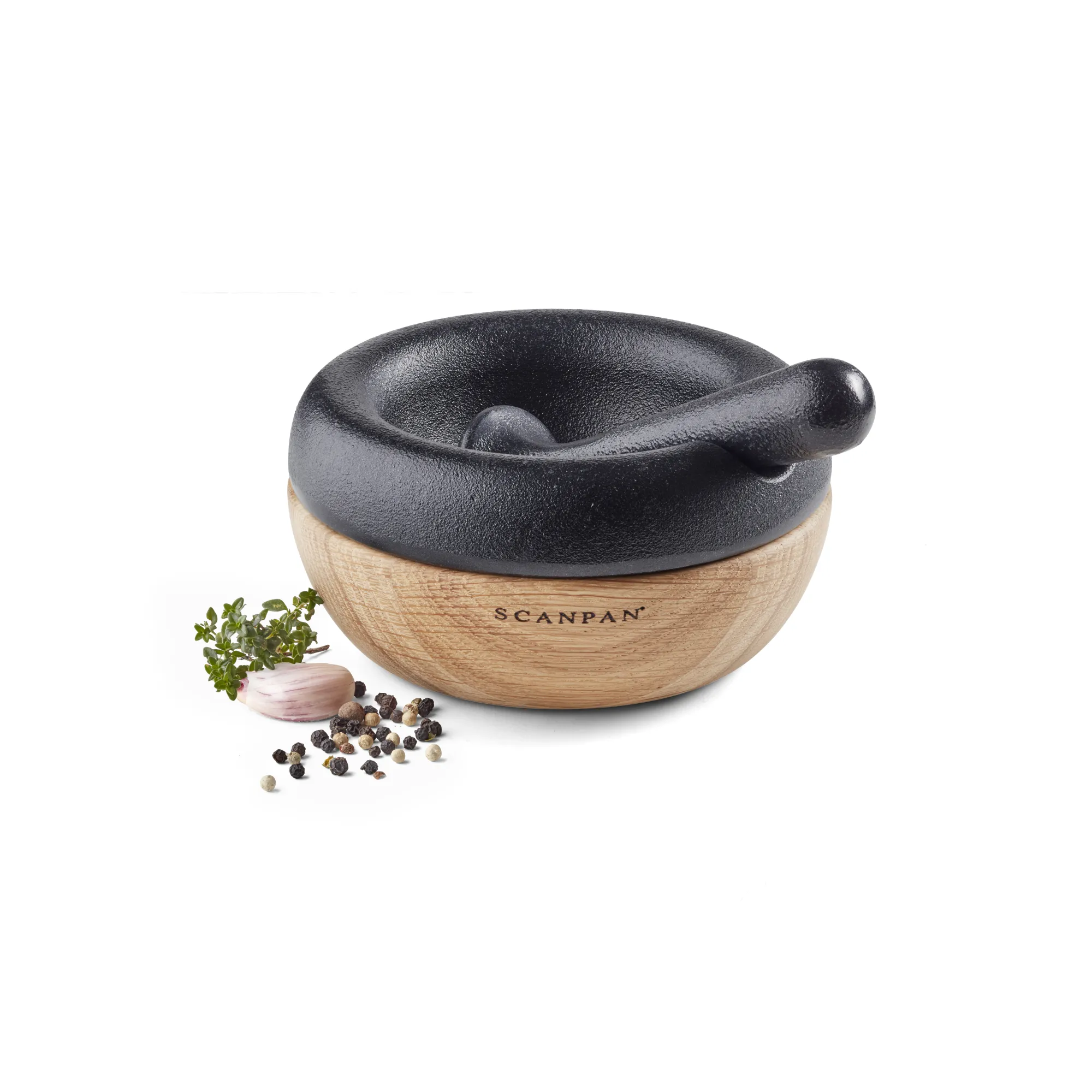 SCANPAN Küchenutensilien>10 cm Mörser mit Stöbel - Maitre Dï