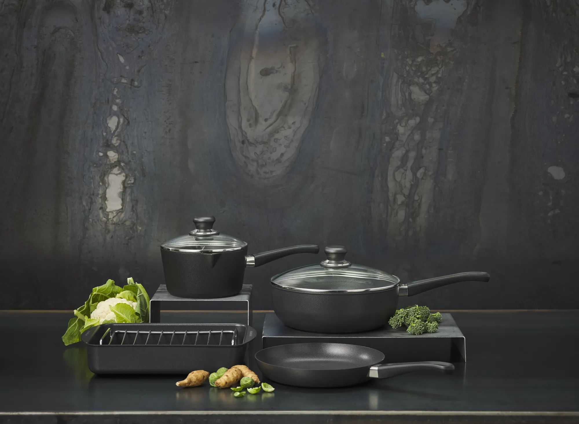 SCANPAN Pfannen>24 cm Pfanne mit Banderole - Classic
