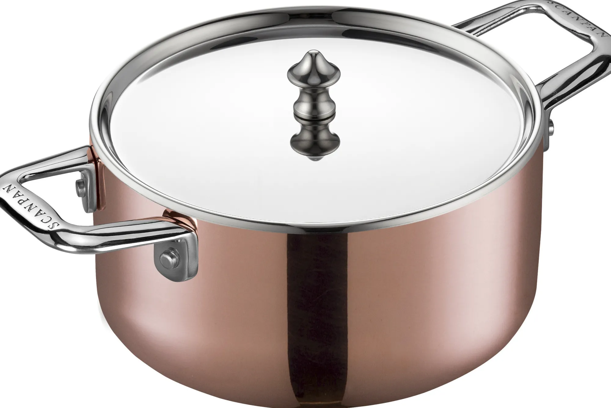 SCANPAN Zubehör Für Töpfe|Deckel>16 cm Stahldeckel mit Bandarole - Maitre D