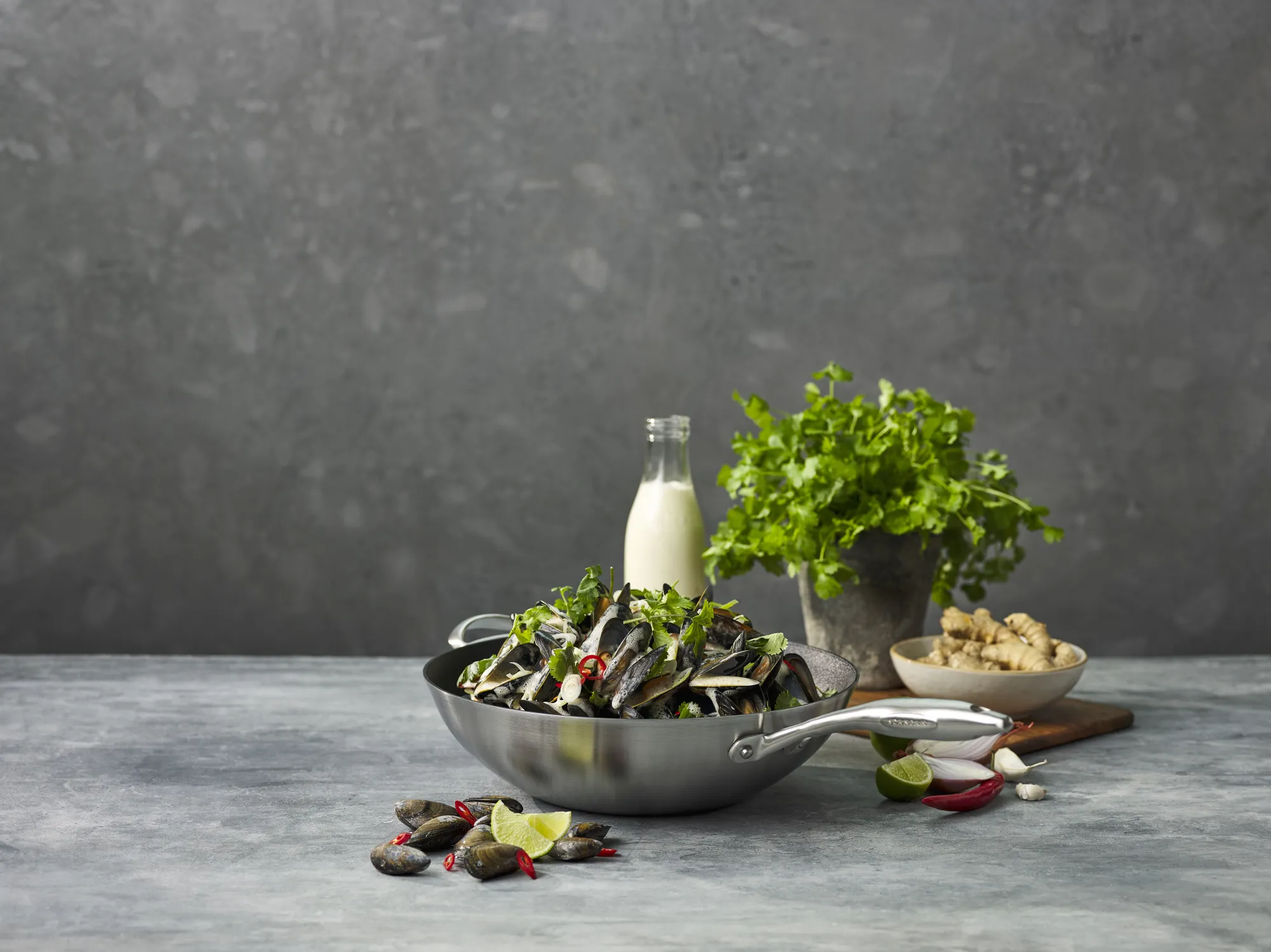 SCANPAN Woks>32 cm Wok - CTX