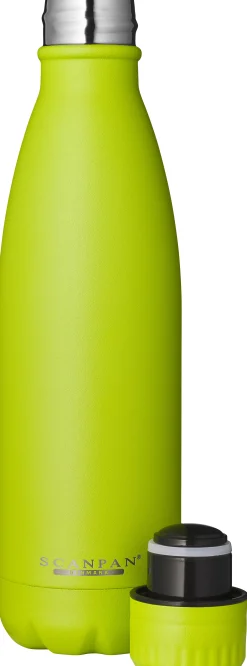 SCANPAN Thermoflasche>500 ml vakuumflashe, Lime Green - TO GO LimeGreen