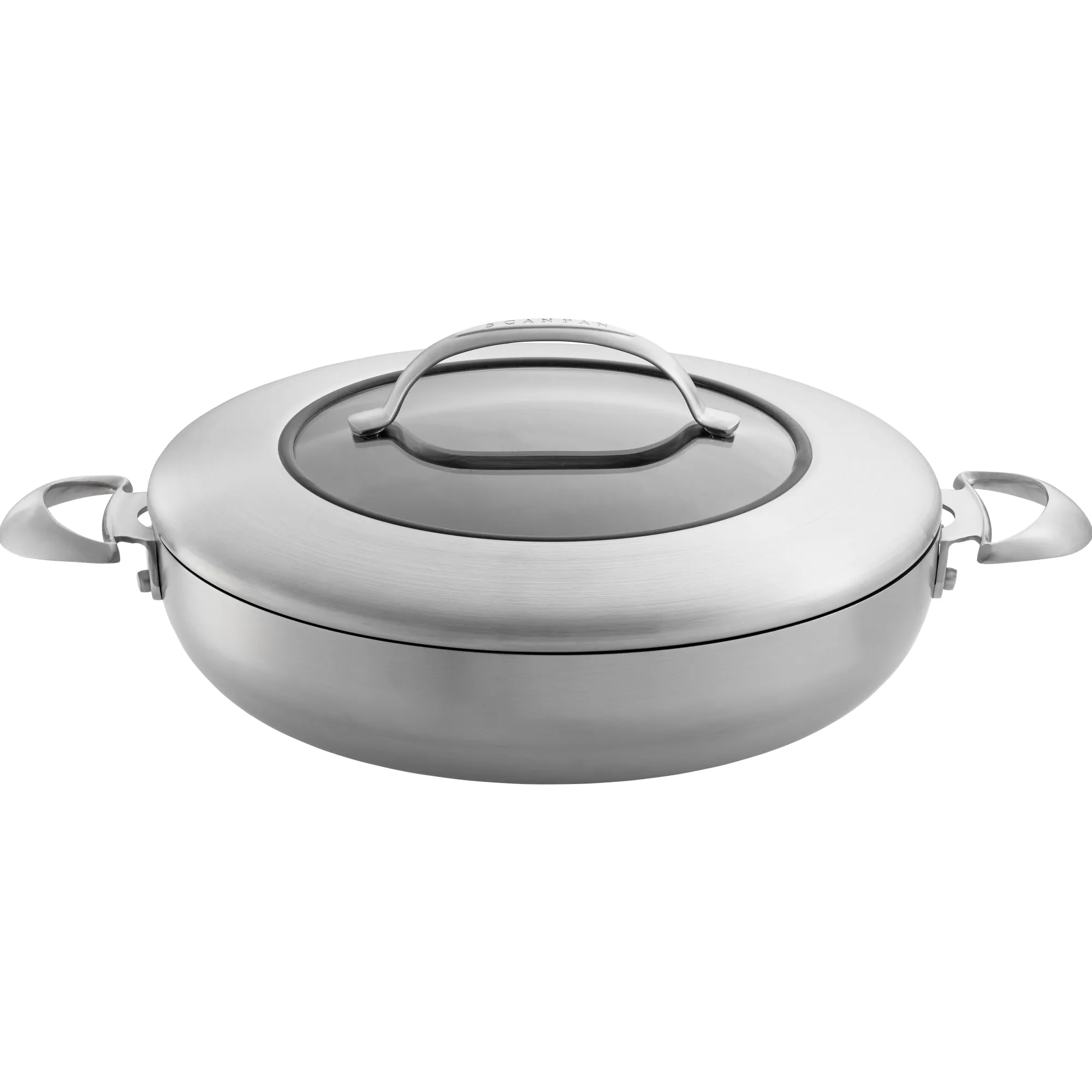SCANPAN Spezialpfannen|Spezialtöpfe>32cm/4,8L Chefpfanne mit Deckel - CTX
