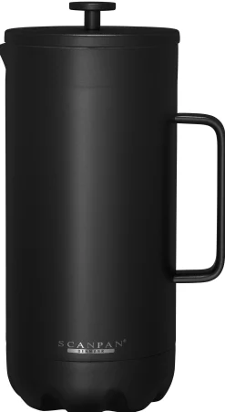SCANPAN French Press Kaffeebereiter>Kaffeebereiter 1.0 L., - TO GO Black