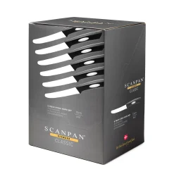 SCANPAN Messer-sets|Messerzubehör>Steakmesser, 6 Stück - Classic Black