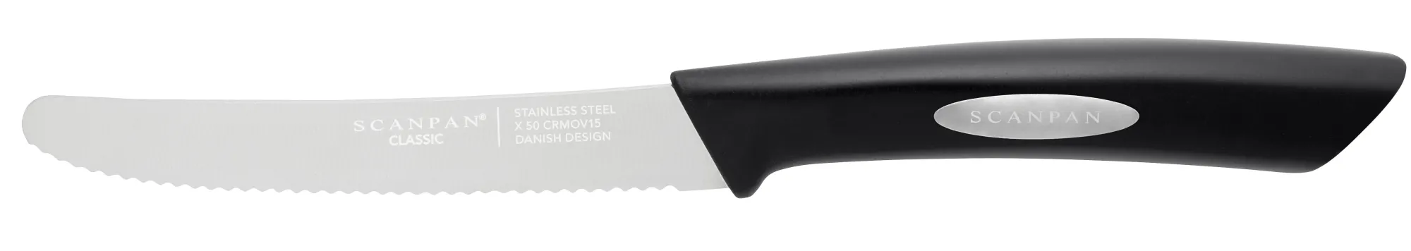 SCANPAN Messer-sets|Messerzubehör>Steakmesser, 6 Stück - Classic Black