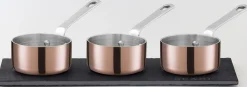 SCANPAN Stielkasserollen|Topf-sets>4-tlg. Mini-Kasserolle-Set - Maitre Dï Kupfer