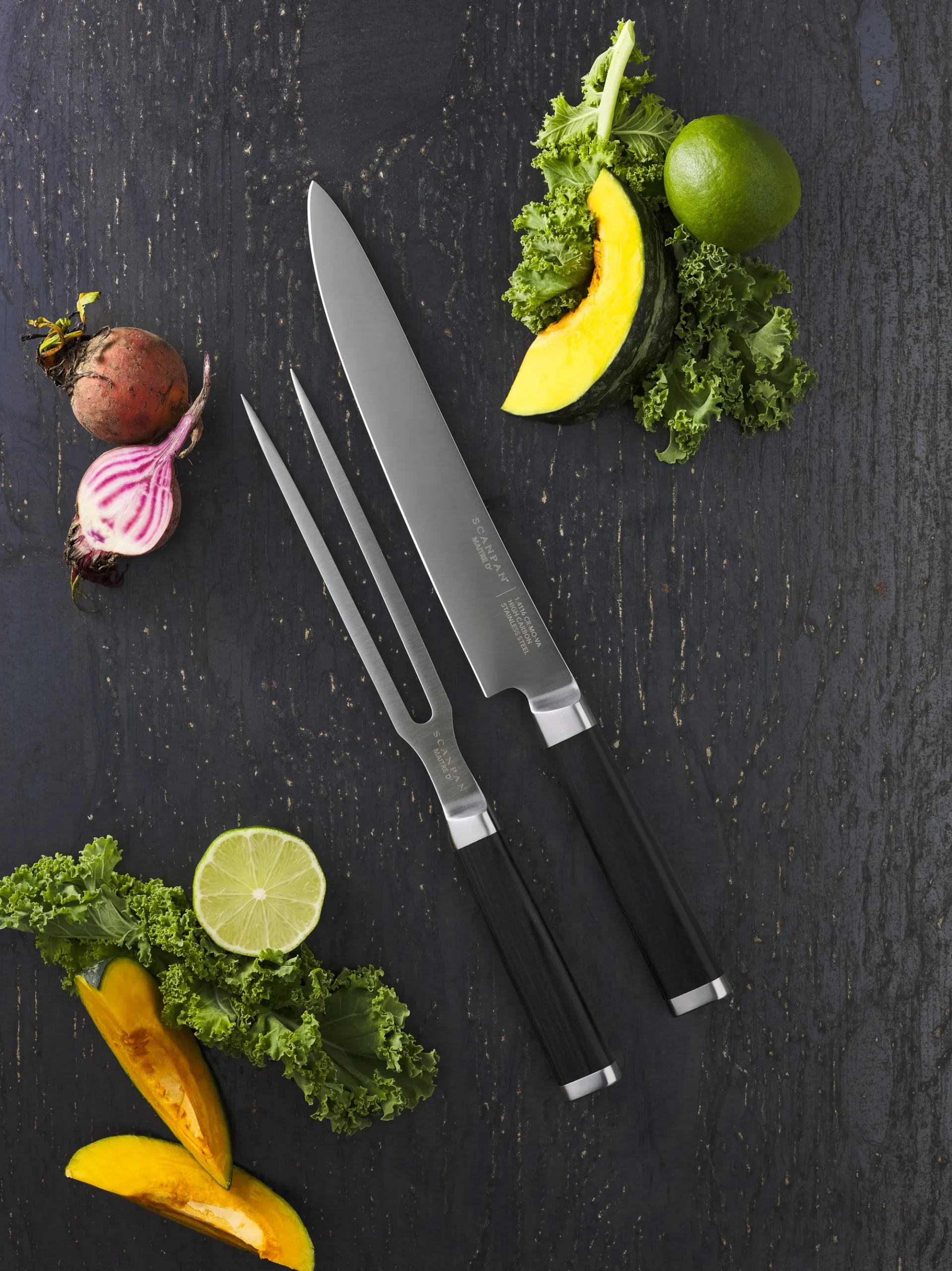 SCANPAN Fleischmesser|Messer-sets>2-tlg. Tranchierset - MaitreD'