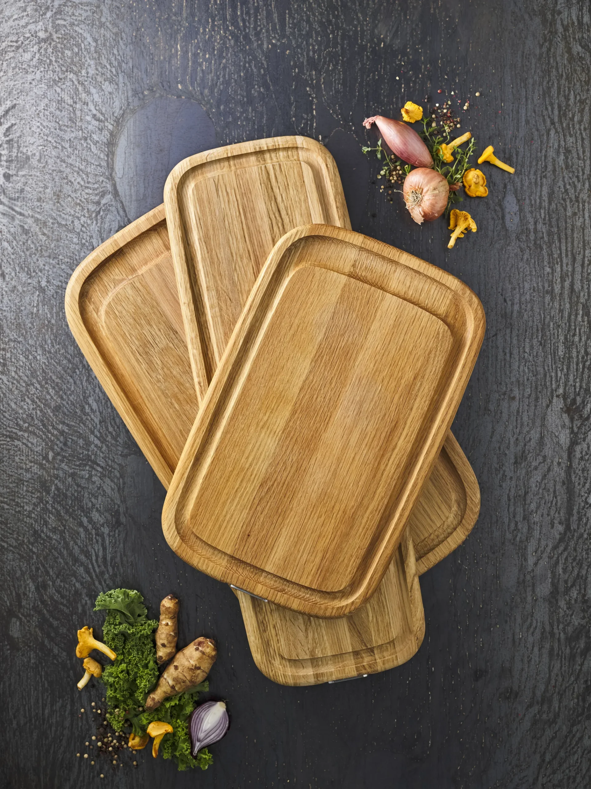 SCANPAN Messerzubehör|Schneidebretter>20x58,5 cm Servierbrett, Eiche - Maitre Dï