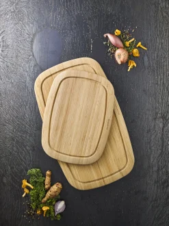 SCANPAN Messerzubehör|Schneidebretter>50x30 cm Tranchierbrett, Bambus - Classic